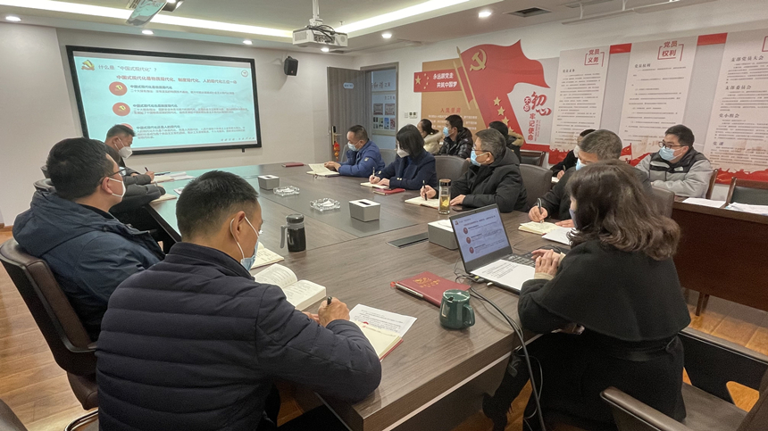 支部書記講微黨課，學(xué)習(xí)黨的二十大精神——解讀中國(guó)式現(xiàn)代化01